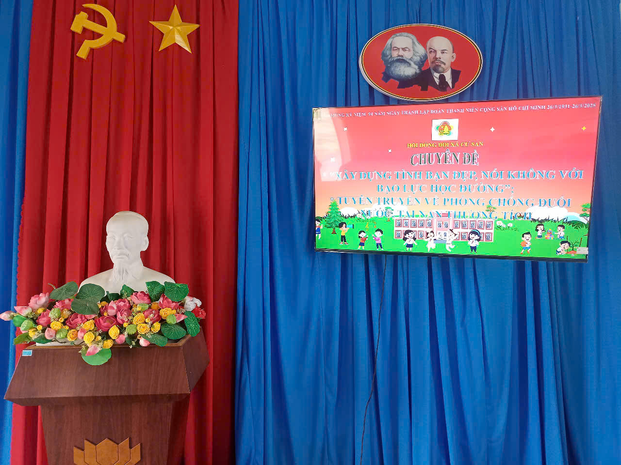 Sinh hoạt chuyên đề: “Xây dựng tình bạn đẹp-nói không với bạo lực học đường; Quyền trẻ em; phòng chóng đuối nước, tai nạn thương tích…u”