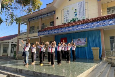 Đoàn thanh niên cùng Liên Đội tổ chức Ngày Hội “Thiếu nhi vui khỏe – Tiến bước lên Đoàn” với các hoạt động “Múa hát sân trường” – Hội thi “Trò chơi dân gian” cấp trường, chào mừng kỷ niệm 95 năm ngày thành lập Đoàn TNCS Hồ Chí Minh (26/03/1931-26/03/2026)