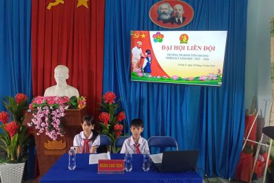 Đại hội Liên đội Trường TH Đinh Tiên Hoàng – Nhiệm kỳ năm học 2025 – 2026