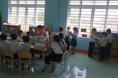 Liên đội Đinh Tiên Hoàng tổ chức sinh hoạt chuyên đề “Mỗi tuần một câu chuyện đẹp, một cuốn sách hay, một tấm gương sáng” chào mừng Đại hội Đảng các cấp và Đại hội Đảng toàn quốc lần thứ XIV